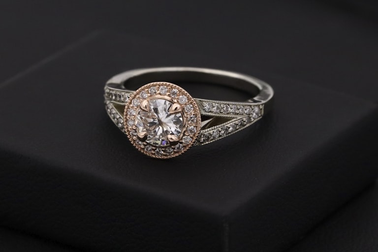 Cincin emas sebagai bagian dari proses Moment Builder